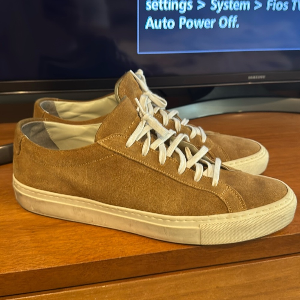 Common projects Achilles size 42 color brown suede
